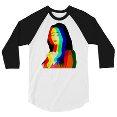 Pray The Gay To Stay 3/4 Sleeve Raglan Shirt