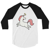 Unicorn 3/4 Sleeve Raglan Shirt