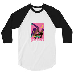 Yass Queen 3/4 Sleeve Raglan Shirt