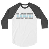 Demiboy Love 3/4 Sleeve Raglan Shirt