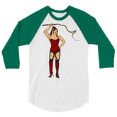 Dominatrix 3/4 Sleeve Raglan Shirt