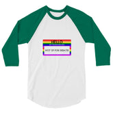 Hello My Pronouns Are Not Up For Debate 3/4 Sleeve Raglan Shirt