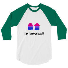I'm Boosexual 3/4 Sleeve Raglan Shirt