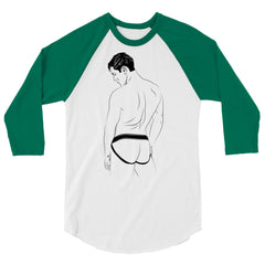 Jockstrap 3/4 Sleeve Raglan Shirt