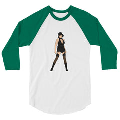 Liza Minnelli 3/4 Sleeve Raglan Shirt
