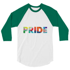 Pride 3/4 Sleeve Raglan Shirt