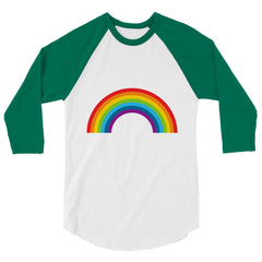 Rainbow 3/4 Sleeve Raglan Shirt