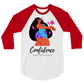 Body Confidence 3/4 Sleeve Raglan Shirt