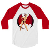 Gay Devil 3/4 Sleeve Raglan Shirt