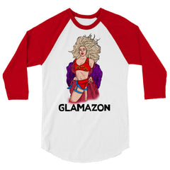 Glamazon 3/4 Sleeve Raglan Shirt