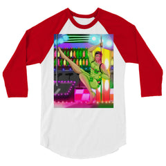 Love At A Gay Gogo bar3/4 Sleeve Raglan Shirt