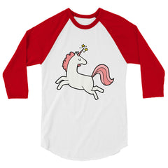 Unicorn 3/4 Sleeve Raglan Shirt