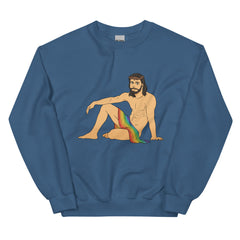 Sexy Gay Jesus Unisex Sweatshirt