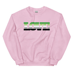 Aromantic Love Unisex Sweatshirt