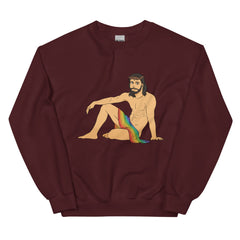 Sexy Gay Jesus Unisex Sweatshirt
