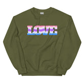 Alternative Genderfluid Love Unisex Sweatshirt