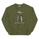 They Non-Binary Friends Unisex Sweatshirt