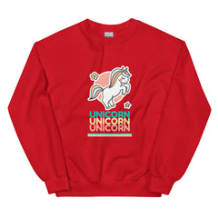 Unicorn Unicorn Unicorn Unisex Sweatshirt