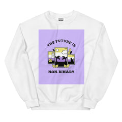 The Future is Non-binary Unisex Sweatshirt