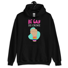 Be Gay Do Crime Unisex Hoodie