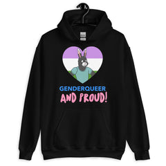 Genderqueer And Proud Unisex Hoodie