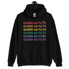 Queer As Fu*k Unisex Hoodie