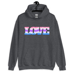 Alternative Genderfluid Love Unisex Hoodie