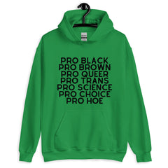 Pro Hoe (Black Text) Unisex Hoodie