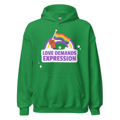 Love Demands Expression Unisex Hoodie
