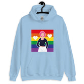 Queer Love Is Love Is Love Unisex Hoodie