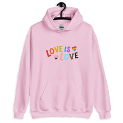 Love Is Love LGBTQ Unisex Hoodie