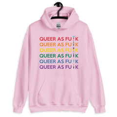 Queer As Fu*k Unisex Hoodie