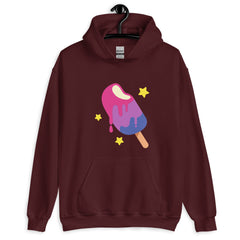 Bisexual Popsicle Unisex Hoodie