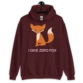 I Give Zero Fox Unisex Hoodie