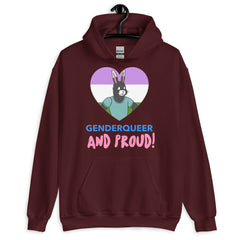 Genderqueer And Proud Unisex Hoodie