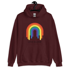 Love Is Love Rainbow Unisex Hoodie