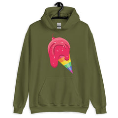 Gay Icecream Unisex Hoodie