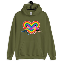 Gay Couple Unisex Hoodie
