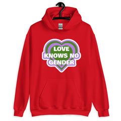 Love Knows No Gender Unisex Hoodie