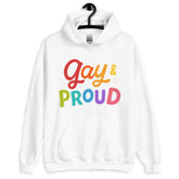 Gay & Proud Unisex Hoodie
