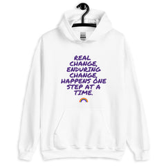 Real Change, Enduring Change Unisex Hoodie