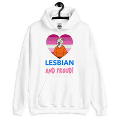 Lesbian and Proud Unisex Hoodie