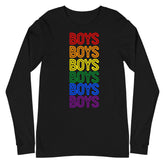Boys Boys Boys Unisex Long Sleeve T-Shirt