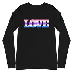 Alternative Genderfluid Love Unisex Long Sleeve T-Shirt