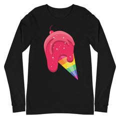 Gay Icecream Unisex Long Sleeve T-Shirt