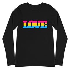 Pansexual Love Unisex Long Sleeve T-Shirt