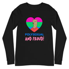 Polysexual And Proud Unisex Long Sleeve T-Shirt