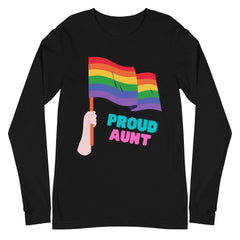 Proud Aunt Unisex Long Sleeve T-Shirt