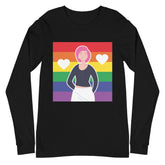 Queer Love Is Love Is Love Unisex Long Sleeve T-Shirt