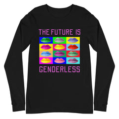 The Future Is Genderless Unisex Long Sleeve T-Shirt